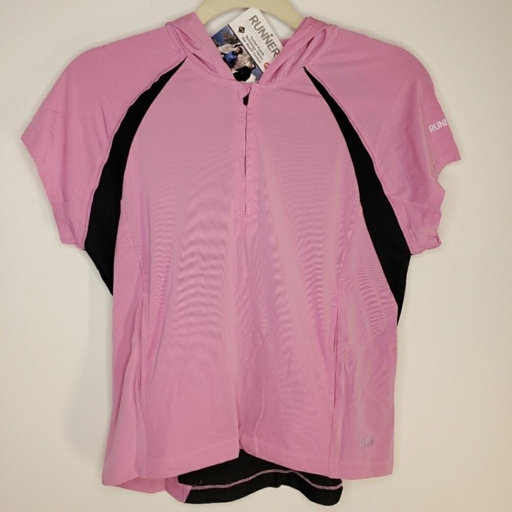 Runners World Performance Apparel Wms Hooded Top - Picture 2 of 10